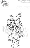 Clear Stamp Set - July Larkspur Fairy