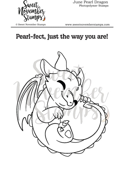 Clear Stamp Set - June Pearl Dragon