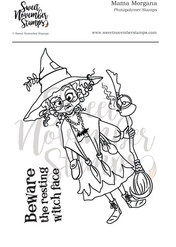 Clear Stamp Set - Mama Morgana