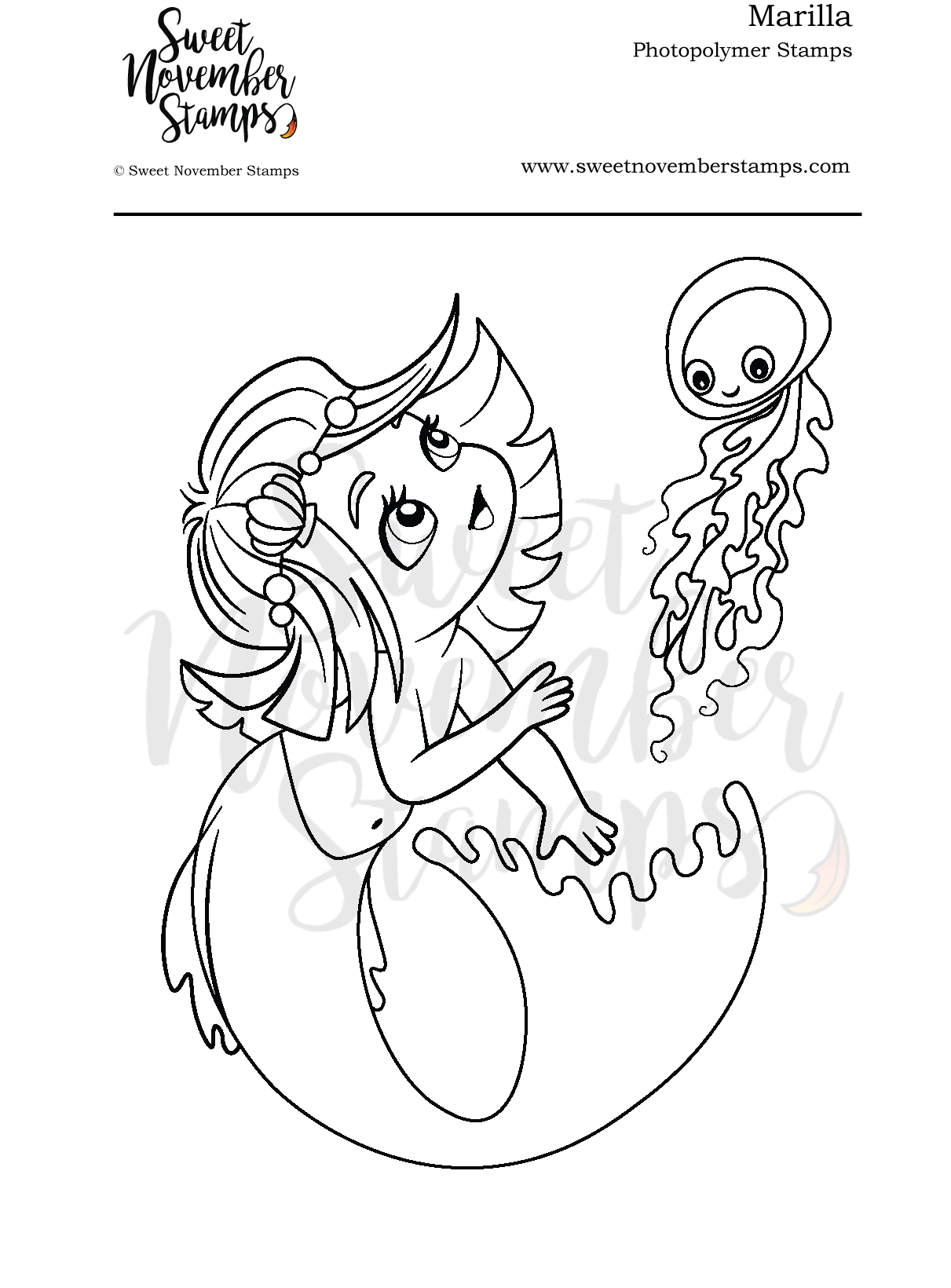 Clear Stamp Set - Marilla