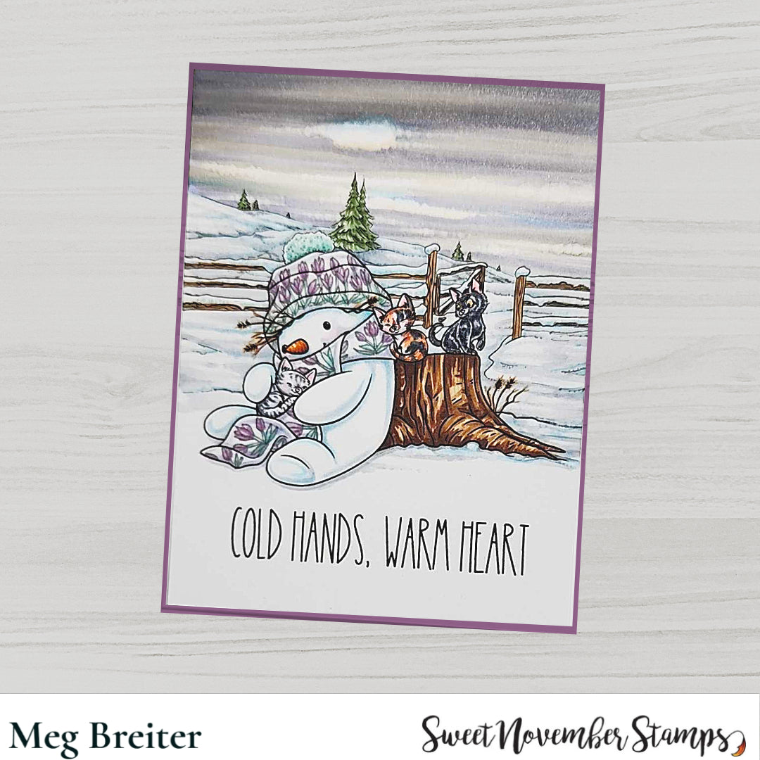 Clear Stamp Set - Horizon Lines: Winterscapes