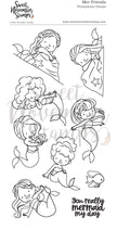 Clear Stamp Set - Mer Friends