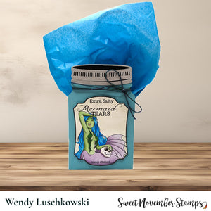 Digital Stamp - Potion Label Bundle: Mermaid Tears