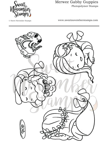 Clear Stamp Set - Merwee Gabby Guppies
