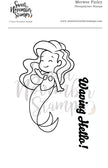 Clear Stamp Set - Merwee: Finley
