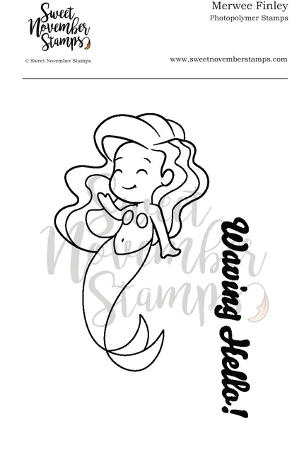 Clear Stamp Set - Merwee: Finley