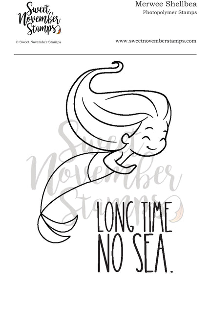 Clear Stamp Set - Merwee: Shellbea