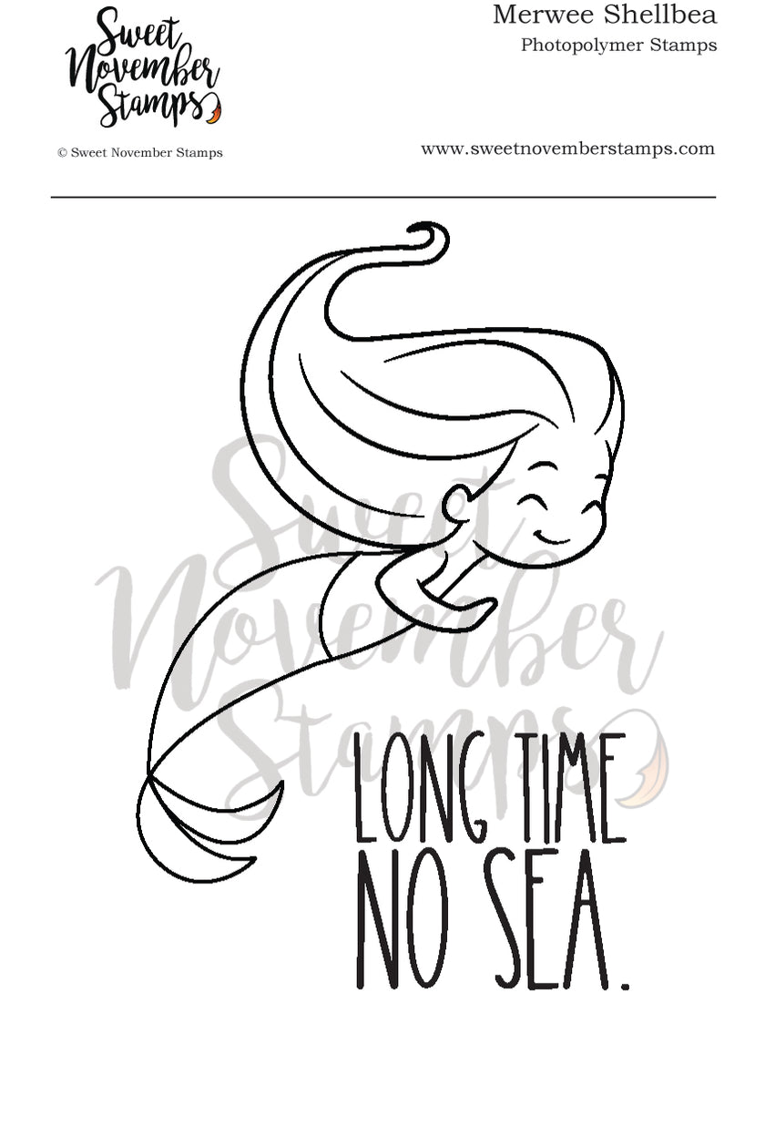 Clear Stamp Set - Merwee: Shellbea