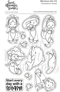 Clear Stamp Set - Merwees #3
