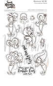 Clear Stamp Set - Merwees Set #1