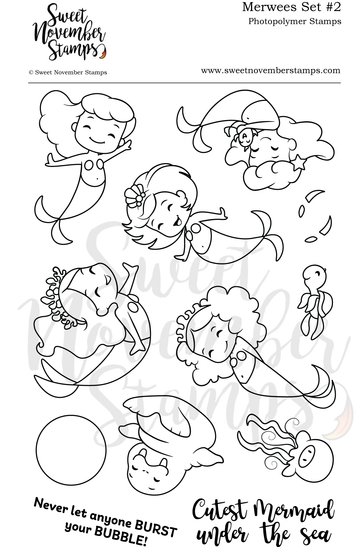 Clear Stamp Set - Merwees Set #2