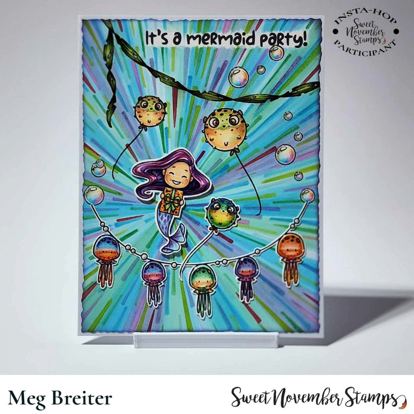 Clear Stamp Set - Merwee Party