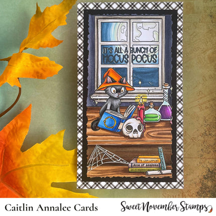 Clear Stamp Set - Midnight's Halloween Adventures #3