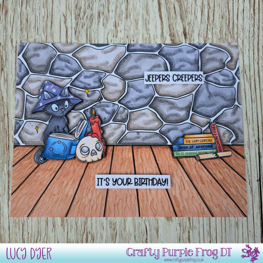 Clear Stamp Set - Midnight's Halloween Adventures #3