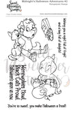 Clear Stamp Set - Midnight's Halloween Adventures #2