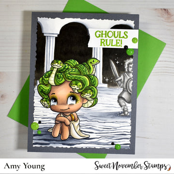 Clear Stamp Set - Mini Medusa