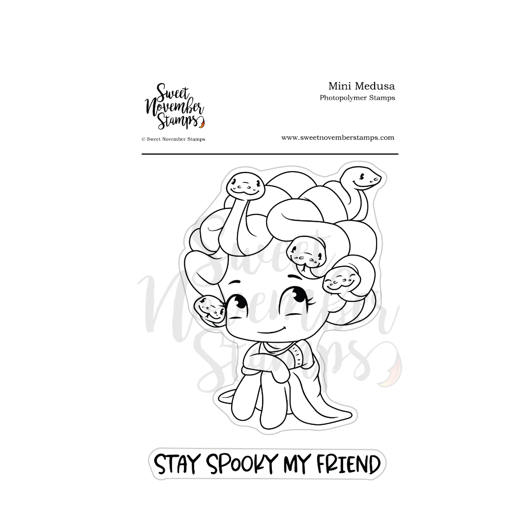 Clear Stamp Set - Mini Medusa