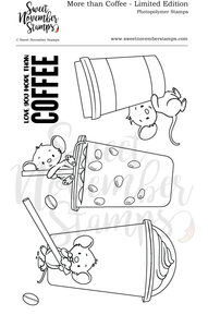 Clear Stamp Set - More than Coffee (Limited Edition)