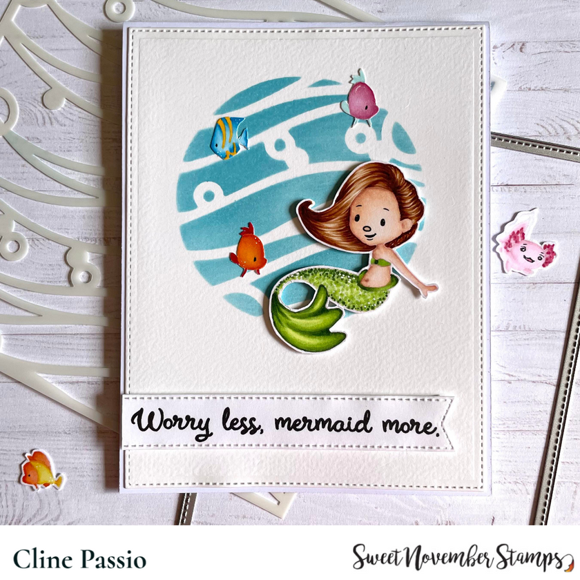 Clear Stamp Set - The Guppies