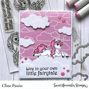 Clear Stamp Set - Fairytale Unicorns 4x6