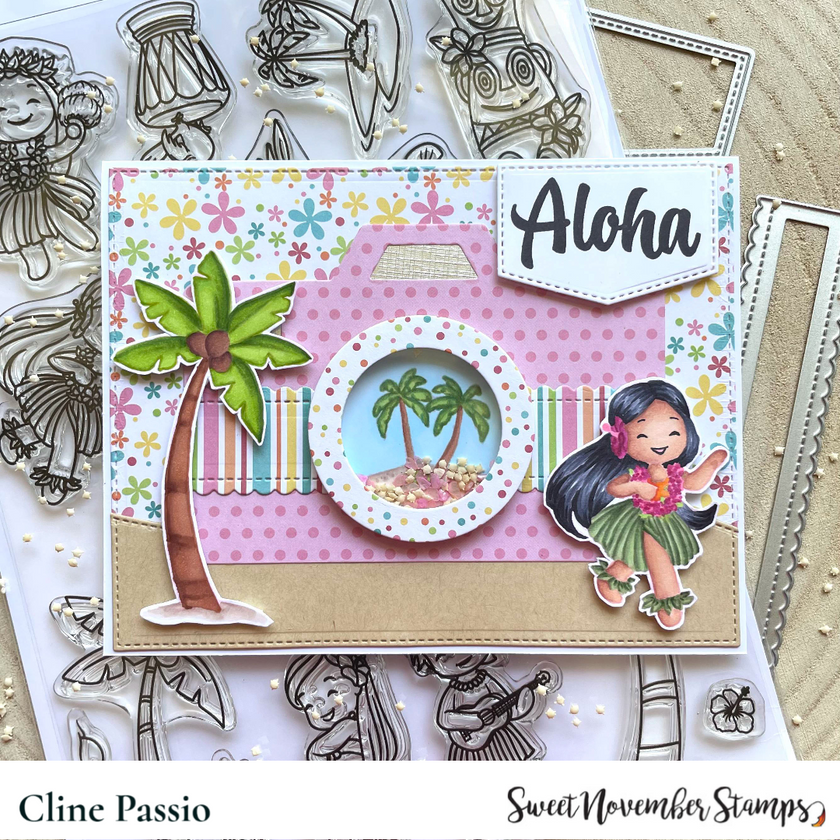 Clear Stamp Set - Aloha Wees