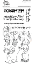 Clear Stamp Set - Naughty List