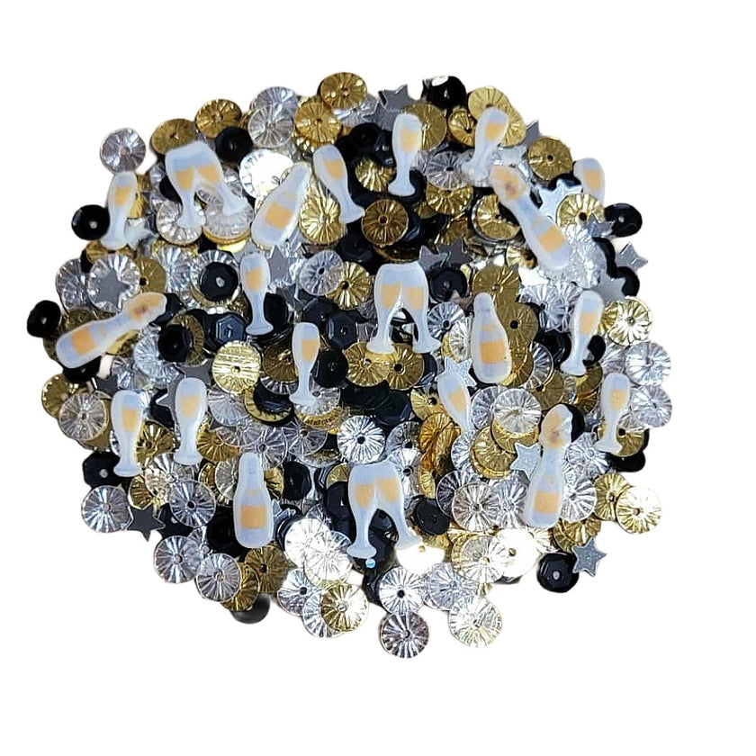 Sequins: New Year's Toast Mix