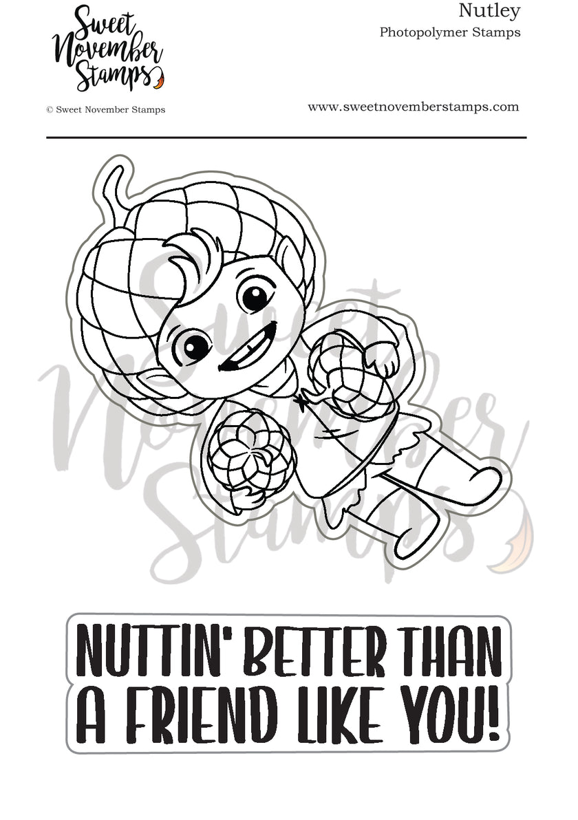 Clear Stamp Set - Nutley