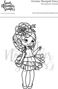 Clear Stamp Set - October Marigold Fairy