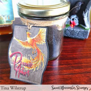 Digital Stamp - Potion Label Bundle: Phoenix Ashes