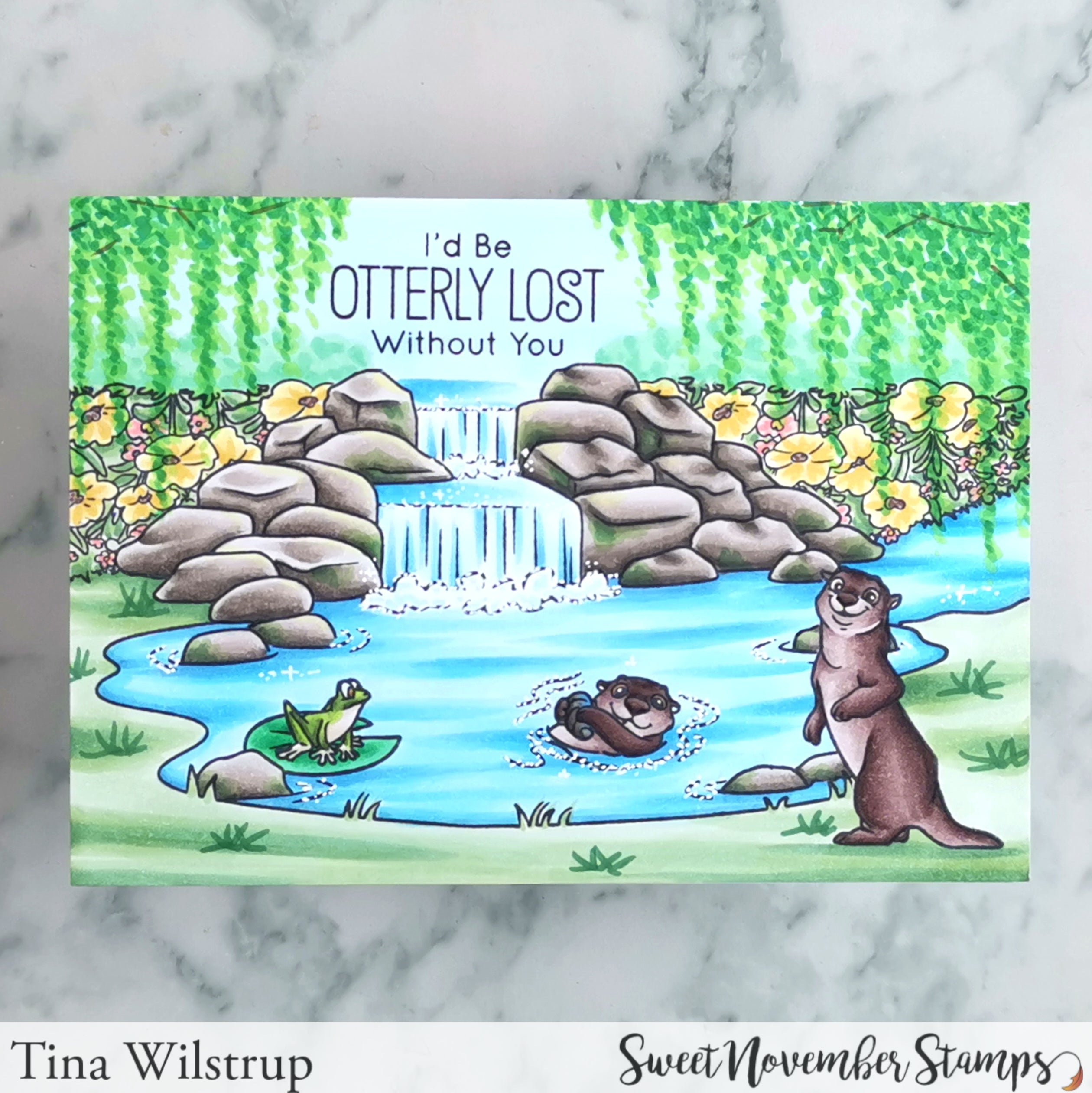 Clear Stamp Set - Tide Pool Pals