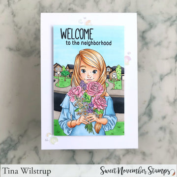 Digital Stamp - May Flowers: Mary Kate