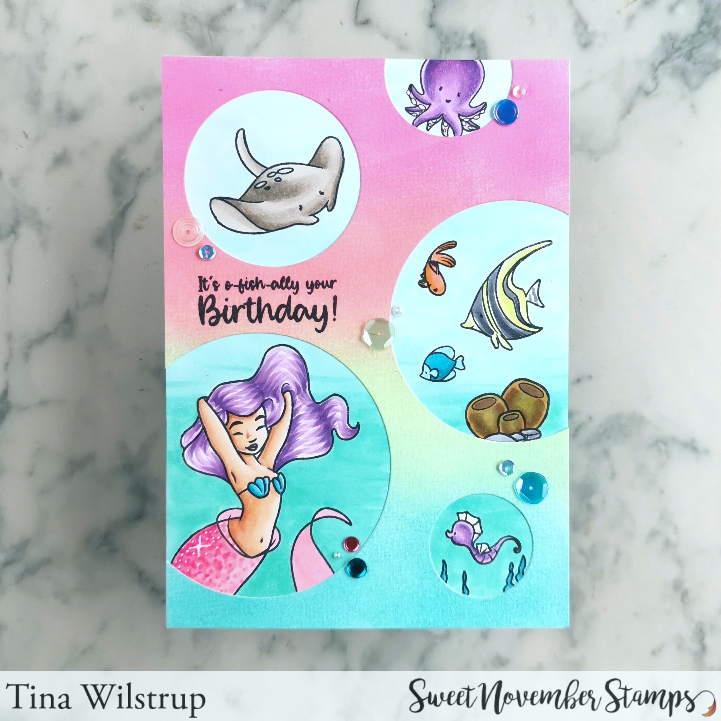 Clear Stamp Set - Something's Fishy