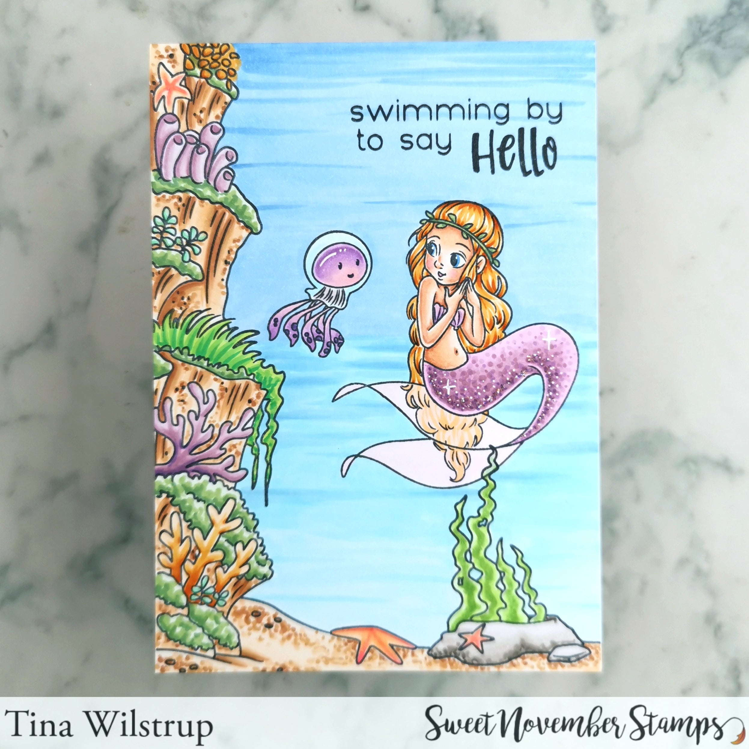 Clear Stamp Set - Mermee Emotions