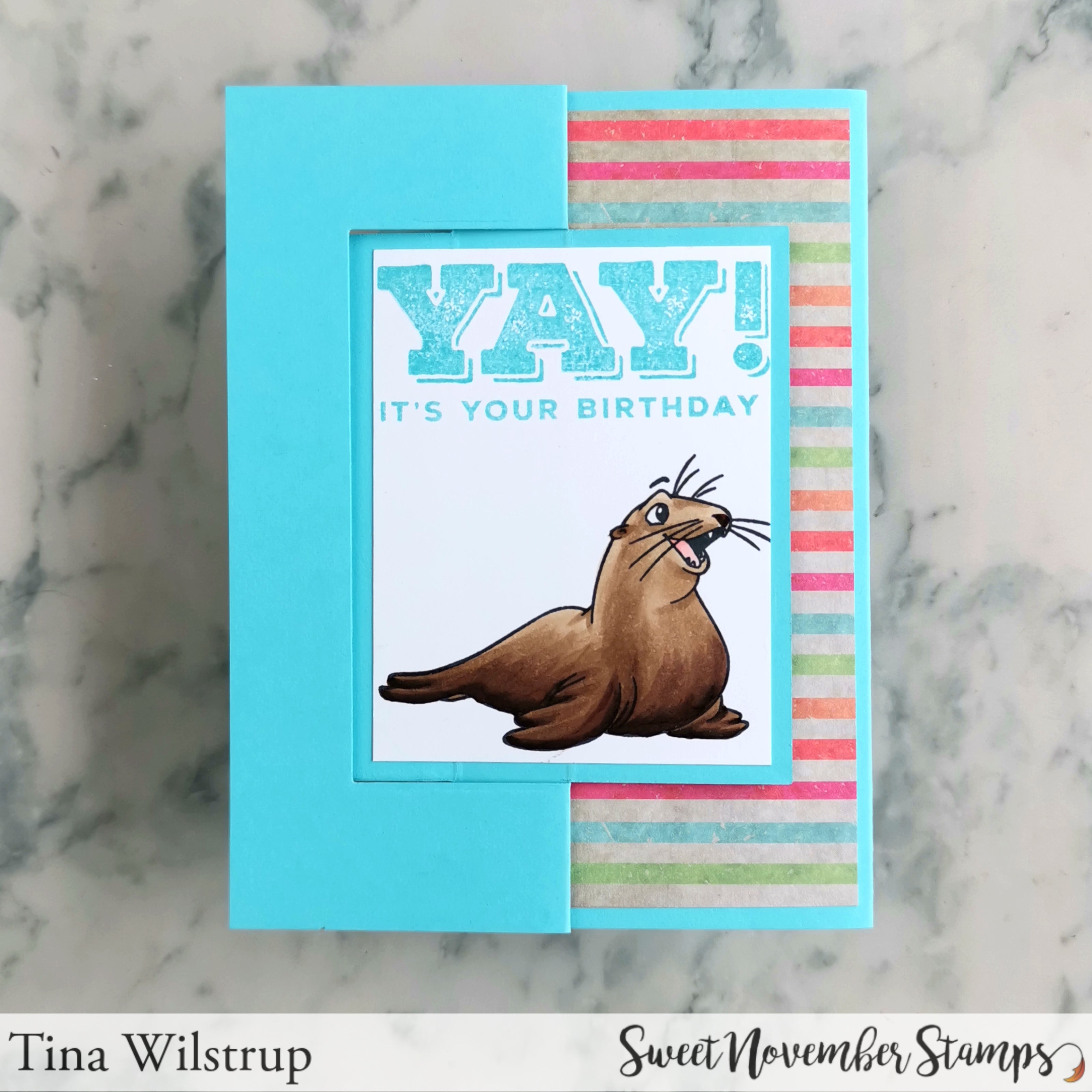 Clear Stamp Set - Tide Pool Pals