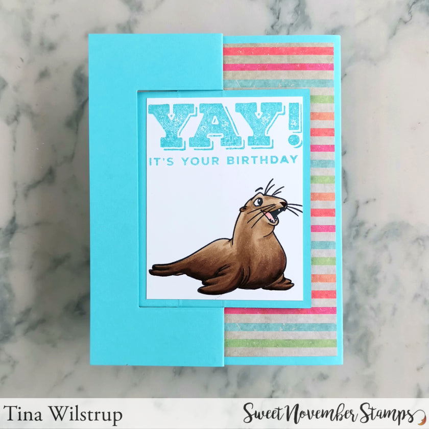 Clear Stamp Set - Tide Pool Pals