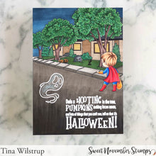 Load image into Gallery viewer, Clear Stamp Set - Background Builder: Halloween Neighborhood
