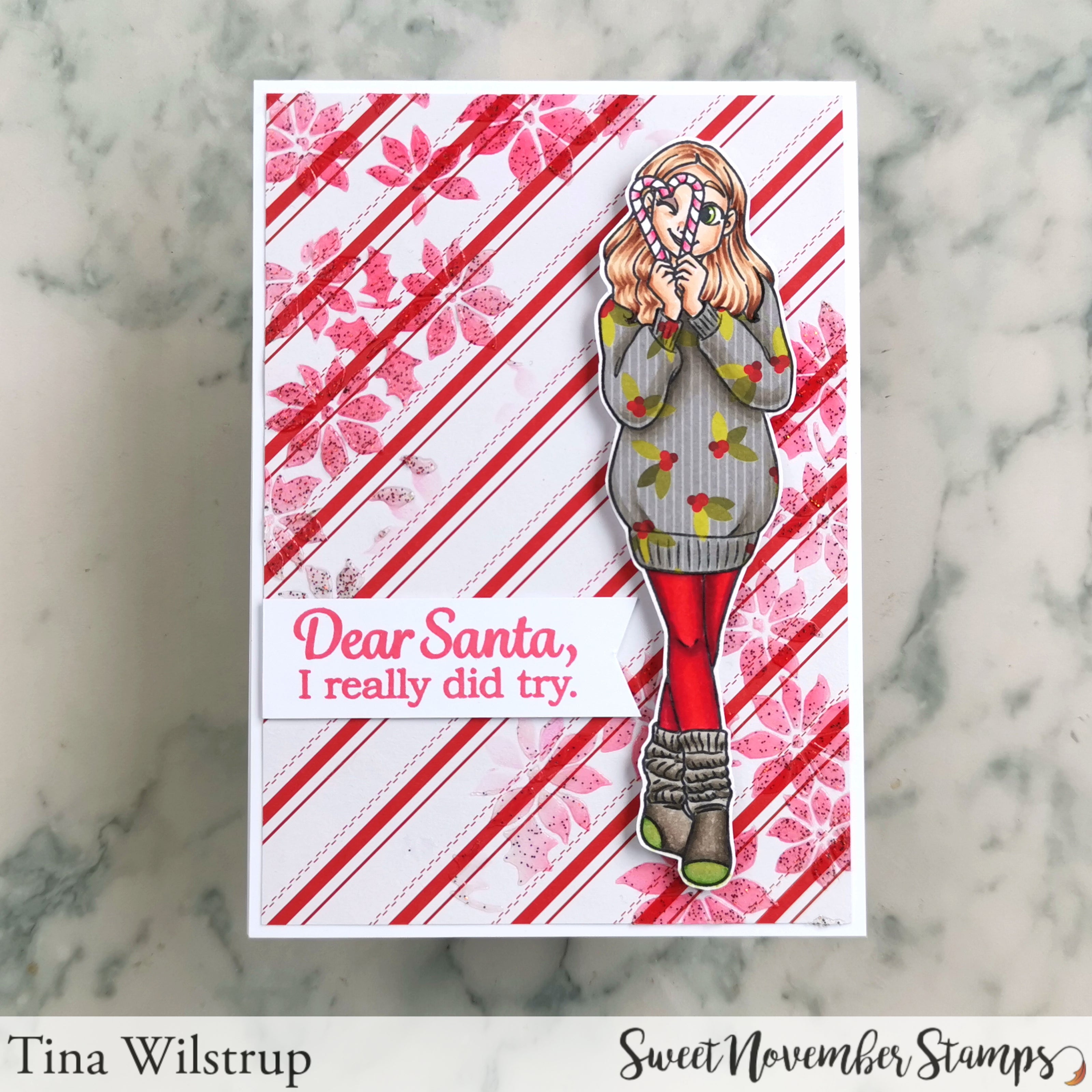 Clear Stamp Set - SN Gal Candie