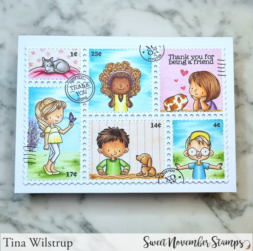 Clear Stamp Set - Postage Pals: Landscape