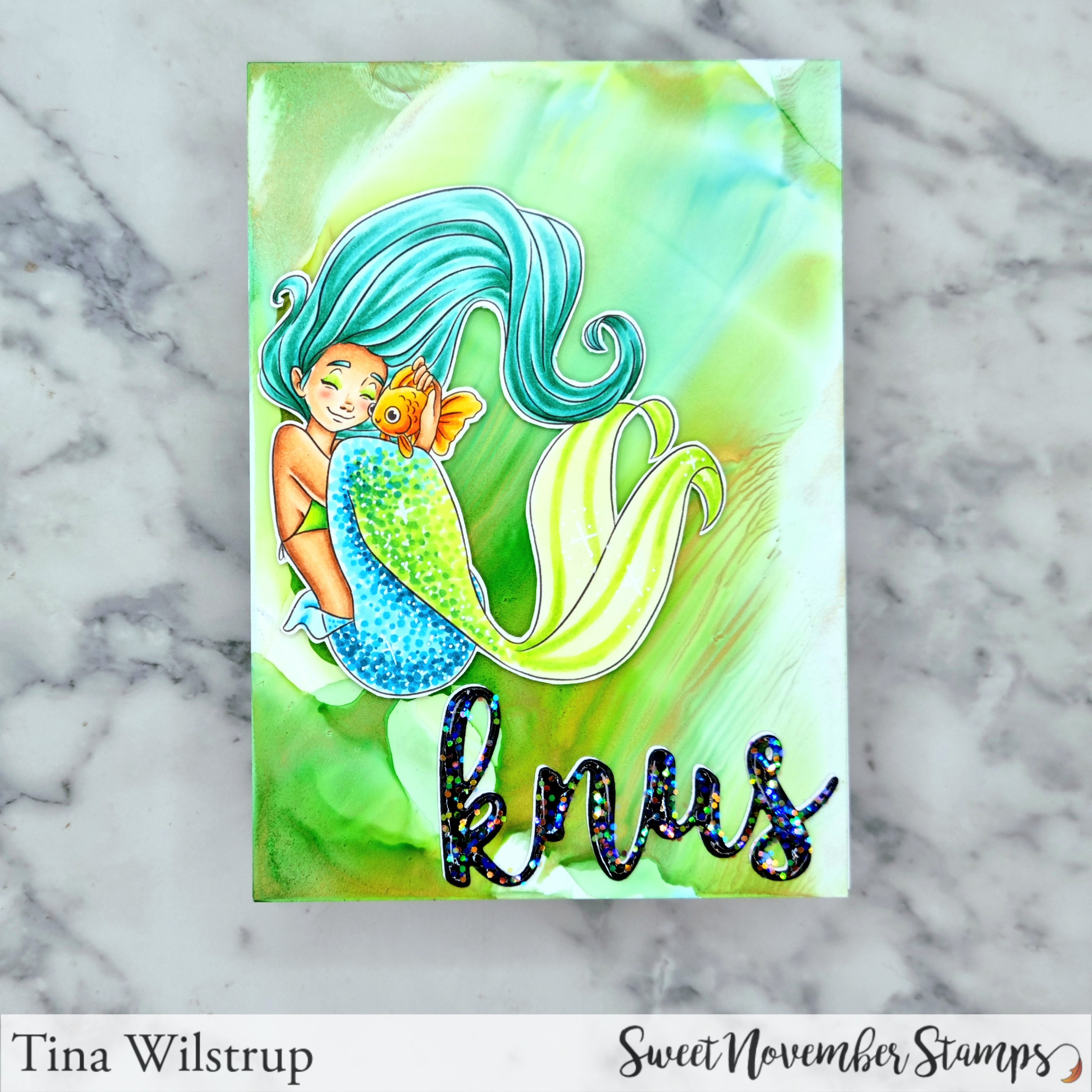 Digital Stamp - Love to Sea You: Goldie Love