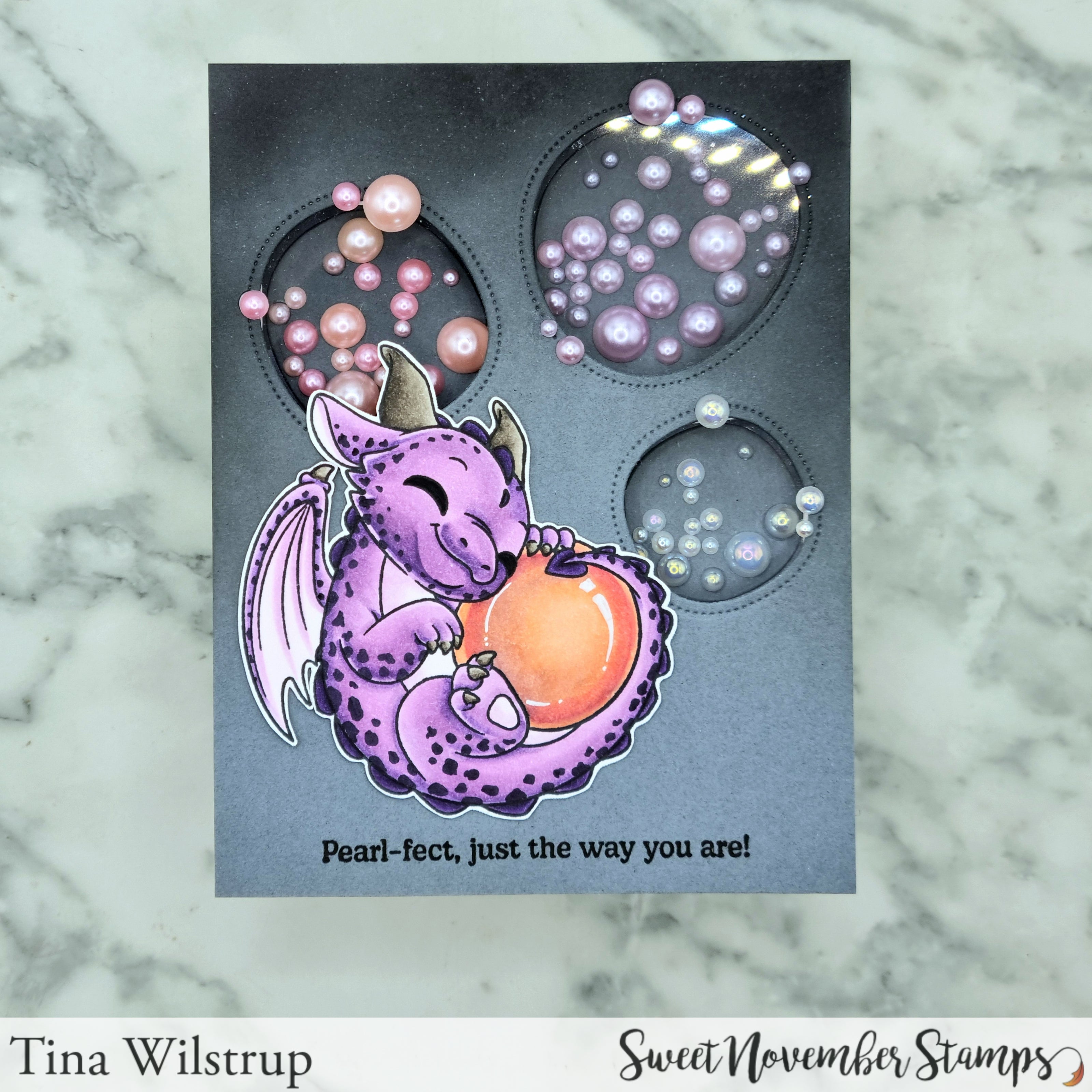 Clear Stamp Set - June Pearl Dragon