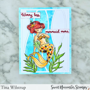 Clear Stamp Set - Lovely Mermees
