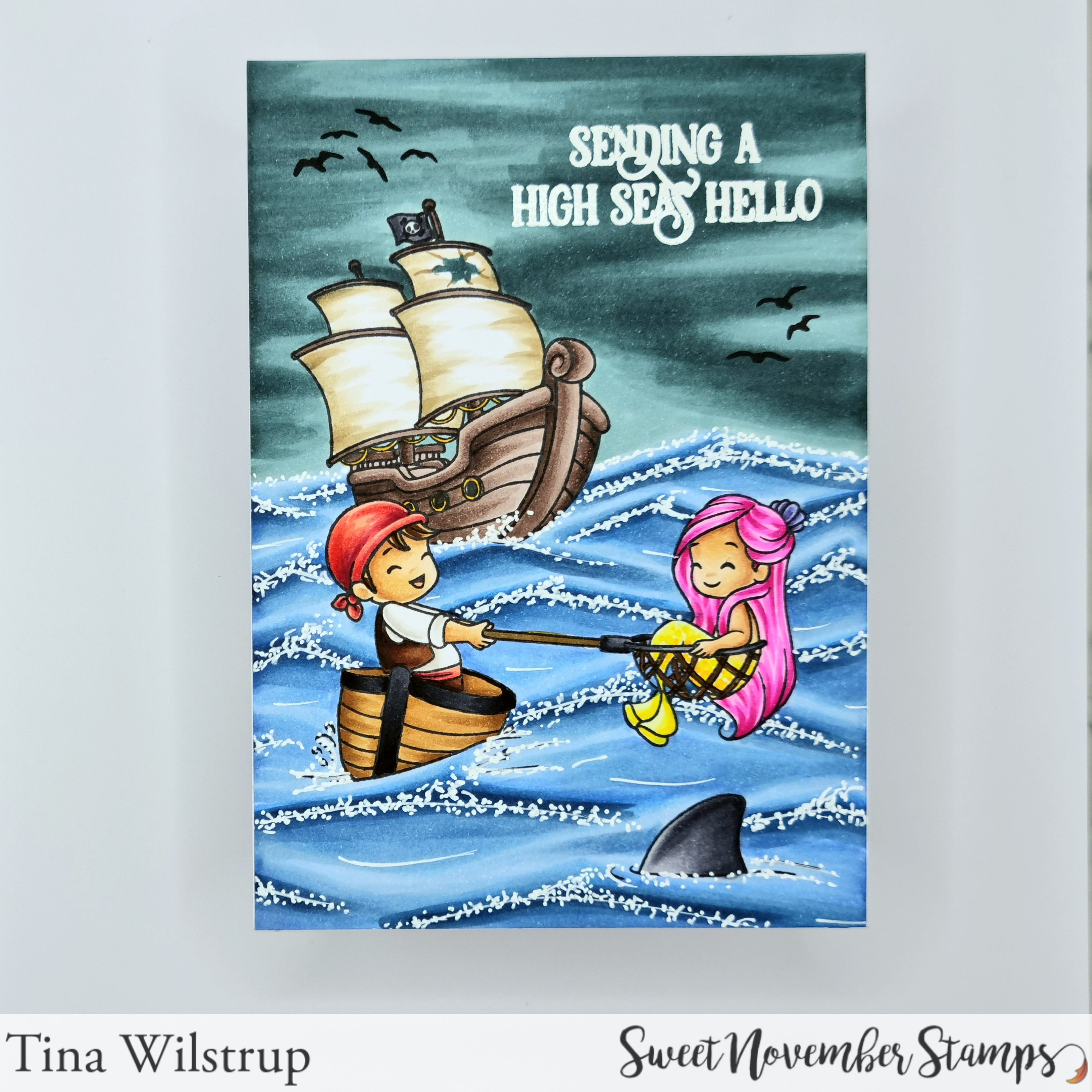 Clear Stamp Set - Background Builder: Yo Ho Ho