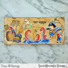 Load image into Gallery viewer, Clear Stamp Set - A Wee Bit of Piracy
