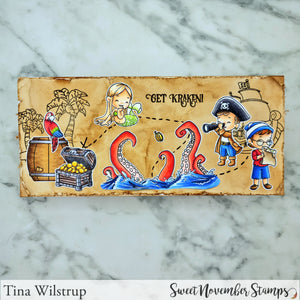 Clear Stamp Set - A Wee Bit of Piracy