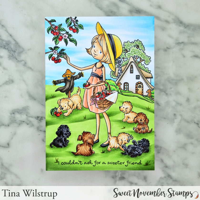 Clear Stamp Set - Bountiful Blessings: Cherry on Top