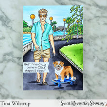 Load image into Gallery viewer, Digital Stamp - Dog Park 4: Dozer the English Bulldog
