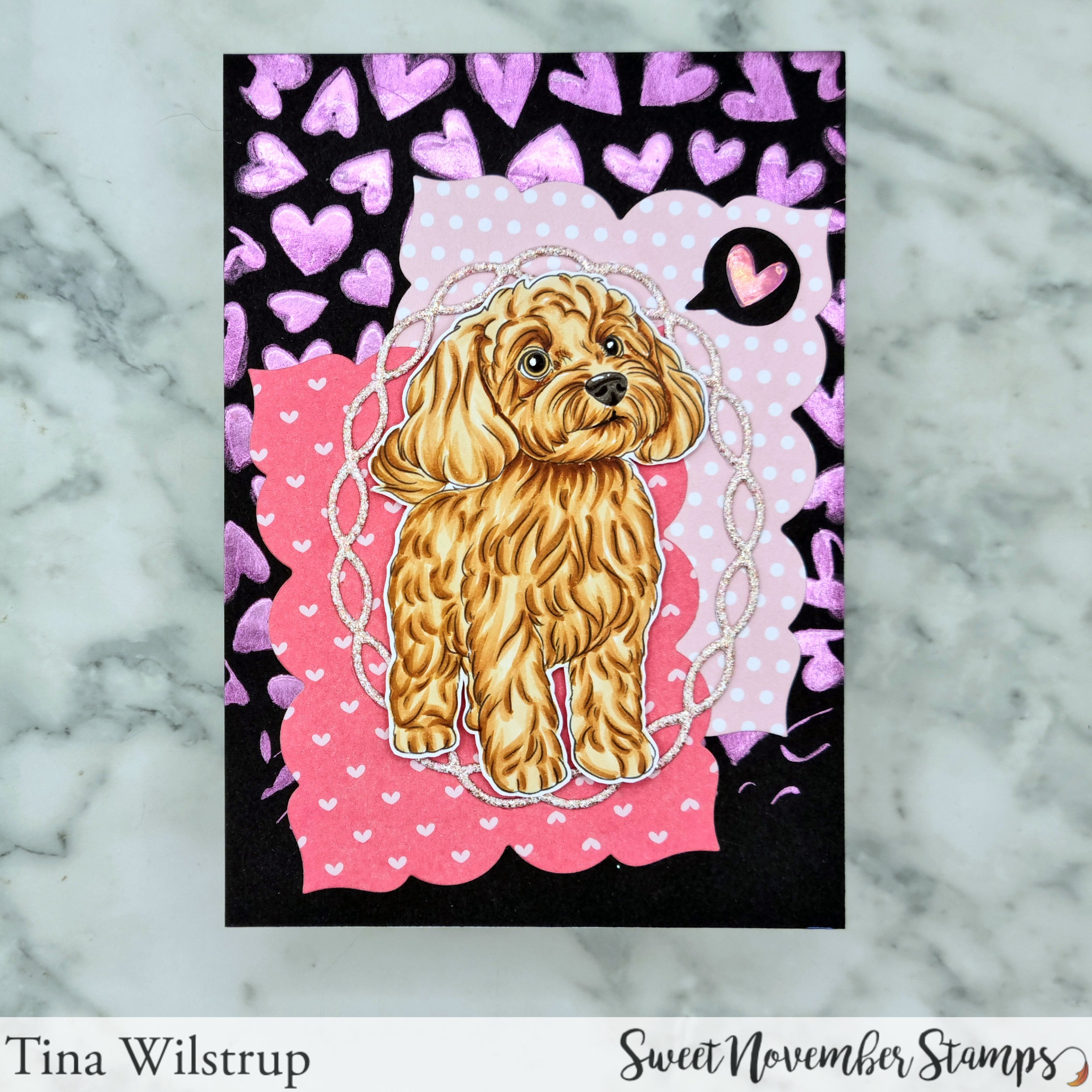 Digital Stamp - Dog Park 4: Minnie the Maltipoo