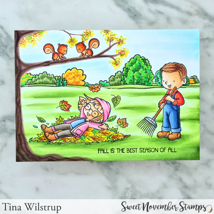 Clear Stamp Set - Fall Gathering