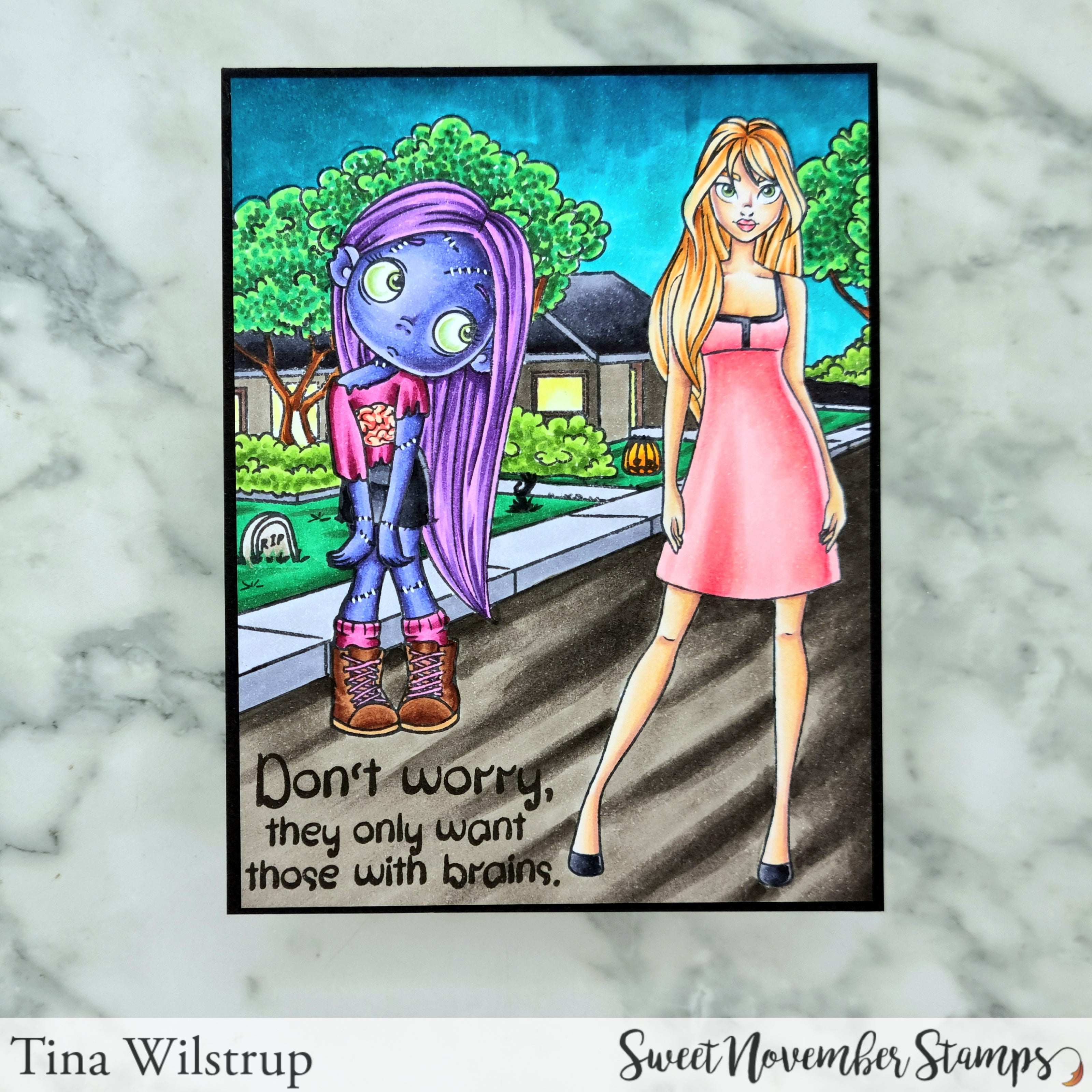 Clear Stamp Set - SN Gals: The Owens Sisters